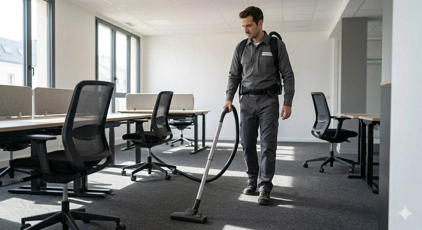 Nettoyage professionnel de bureaux